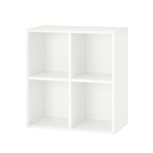 Boxie nyitott fali szekrény 80x80x37 cm fehér