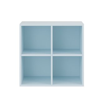 Boxie nyitott fali szekrény 80x80x37 cm kék