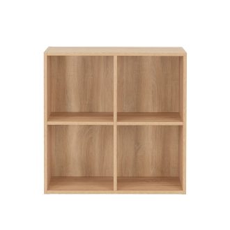 Boxie nyitott fali szekrény 80x80x37 cm sonoma tölgy