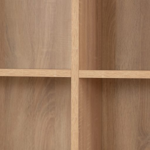 Boxie nyitott fali szekrény 80x80x37 cm sonoma tölgy