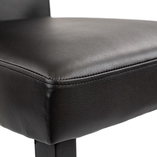 Megan 4+1 étkező garnitúra fehér-fekete