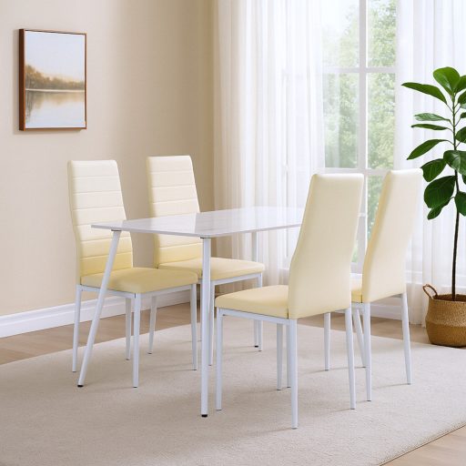 Jenna 4+1 étkező garnitúra bézs