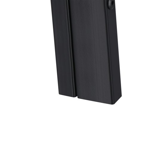 Clara 120 cm szögletes üveg étkezőasztal fekete