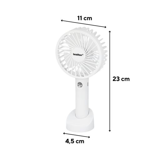 Galar kézi hordozható usb ventilátor tartóval 4 W 1200 mAh