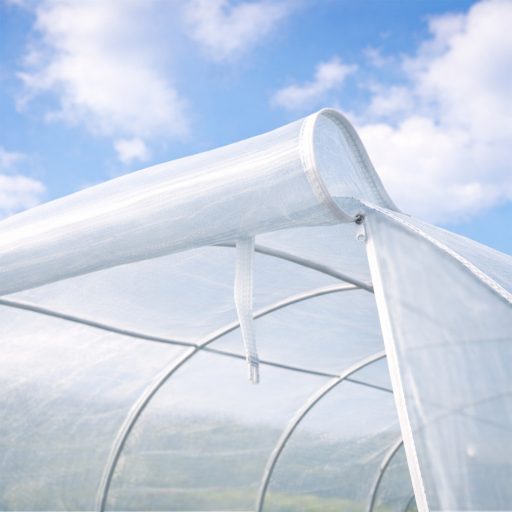 Fóliasátor 200x250x400 cm erősített vázzal+fólia