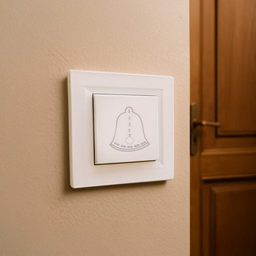 Nova csengő kapcsoló 101N fehér