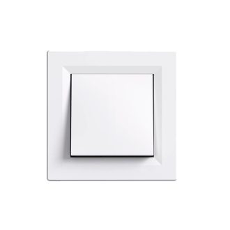   Nova egy áramkörös egypólusú kapcsoló 101 fehér kerettel