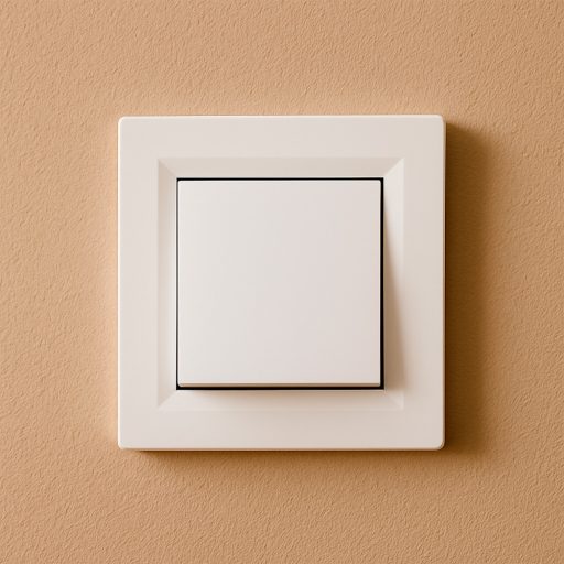 Nova egy áramkörös egypólusú kapcsoló 101 fehér kerettel