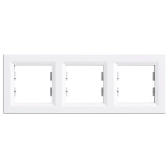 Nova hármas keret vízszintes fehér