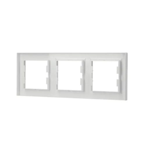 Nova hármas keret vízszintes fehér