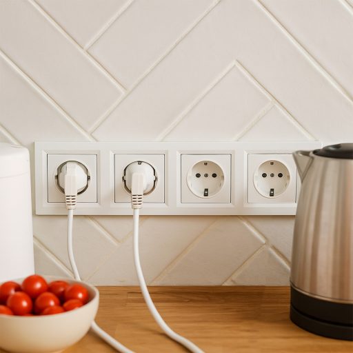 Nova IV négy dugalj fehér kerettel