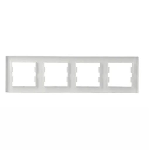 Nova négyes keret vízszintes fehér