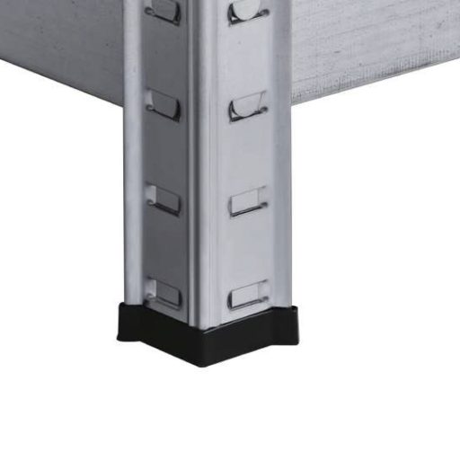 Nagy teherbírású sarokpolc 180x70x40-40 cm 175 kg króm