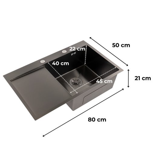 Daisy III rozsdamentes mosogató