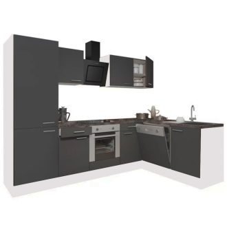   Yorki 280 sarok konyhabútor alsó sütős, polcos kivitelben