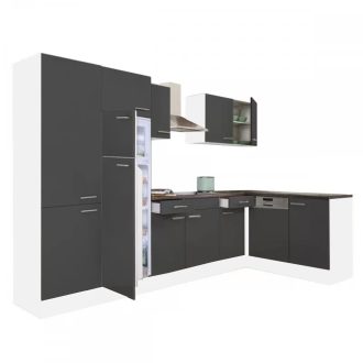   Yorki 340 sarok konyhabútor felülfagyasztós hűtős kivitelben