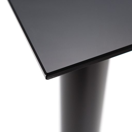 Denton 4+1 étkező garnitúra fehér-fekete