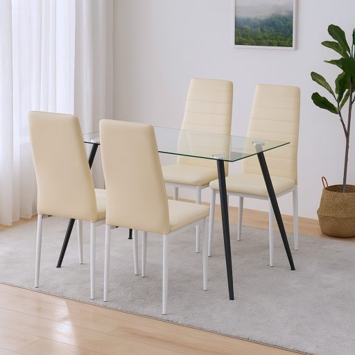 Cruz 4+1 étkező garnitúra bézs