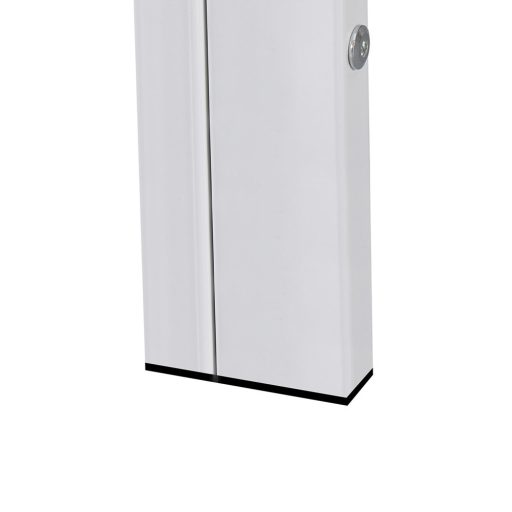 Ezra 120 cm szögletes üveg étkezőasztal