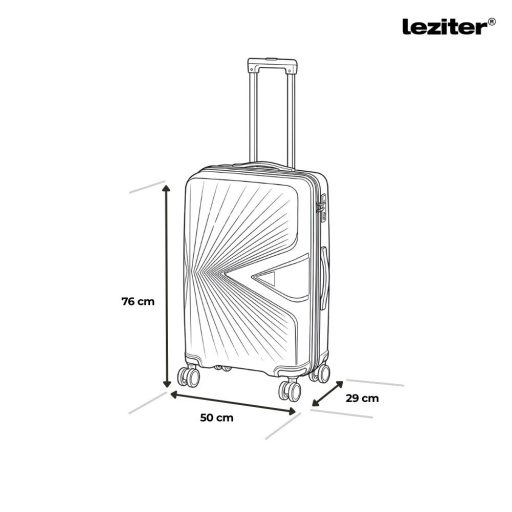 TraveLux Endure nagy bőrönd keményfedeles 76x50x29 cm