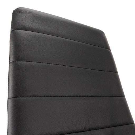 Tino NOVA Étkezőszék, fekete színben