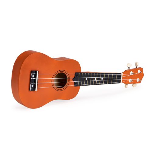 Fa Ukulele Gitár Gyerekeknek, 4 Nylon húr barna