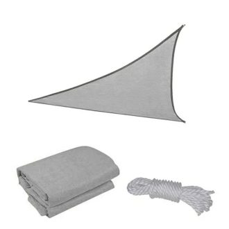 Rana napvitorla háromszög alakú 3x3x3 m szürke