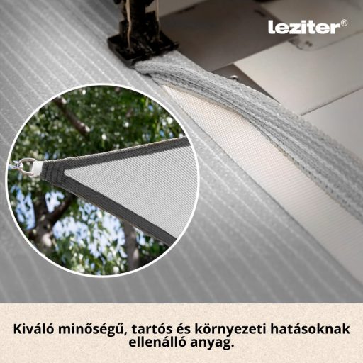 Erkély árnyékoló, belátásgátló 5 m szürke