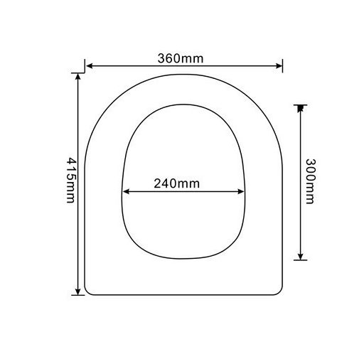 Paulo soft close wc ülőke