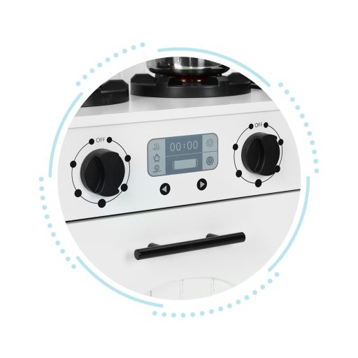 Fa gyerekkonyha, sütő, mikrohullámú sütő égők, kiegészítők