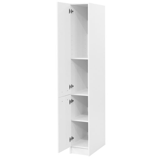 Praktik 30 kamraszekrény 2 ajtós, fehér-fehér