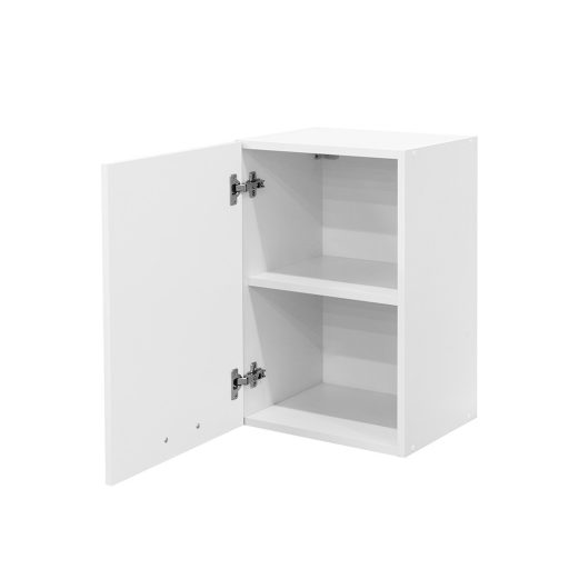 Praktik 40 felső szekrény 1 ajtós, fehér-fehér