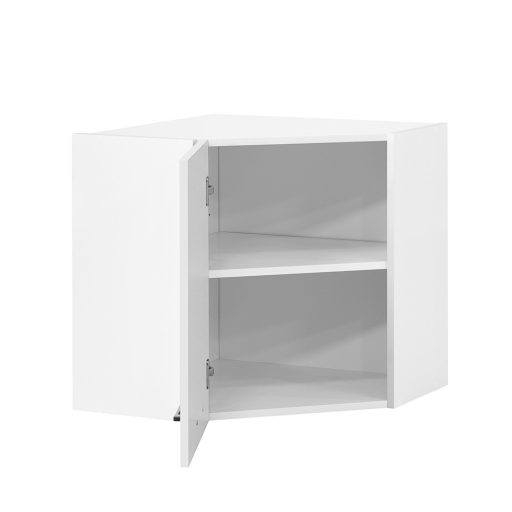 Praktik 60 felső sarok szekrény 1 ajtós, fehér-fehér