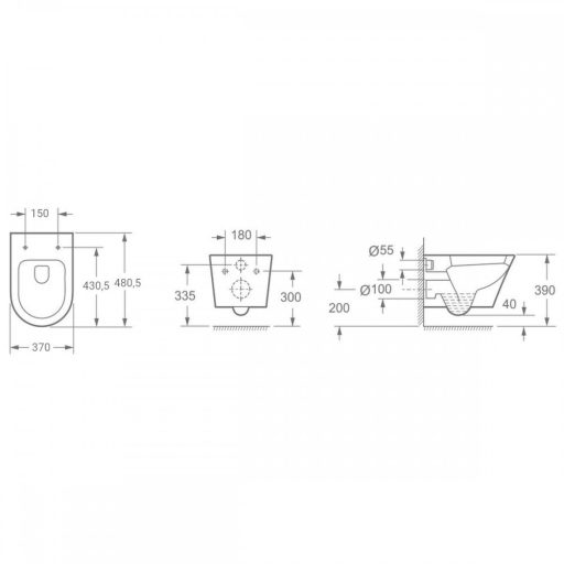 Ride falba építhető WC tartály szett
