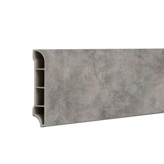   Vinyl SPC padlószegély Serona kőhatású homokszürke 2400x60x12 mm