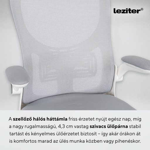 Flexo ergonomikus irodai forgószék deréktámasszal