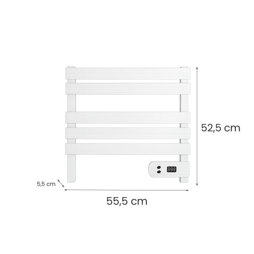 Elektromos törölközőszárító radiátor 150W