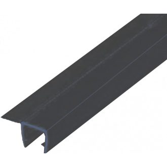   UP F 6/8 F alakú fekete vízvető Kerra zuhanykabin ajtókhoz