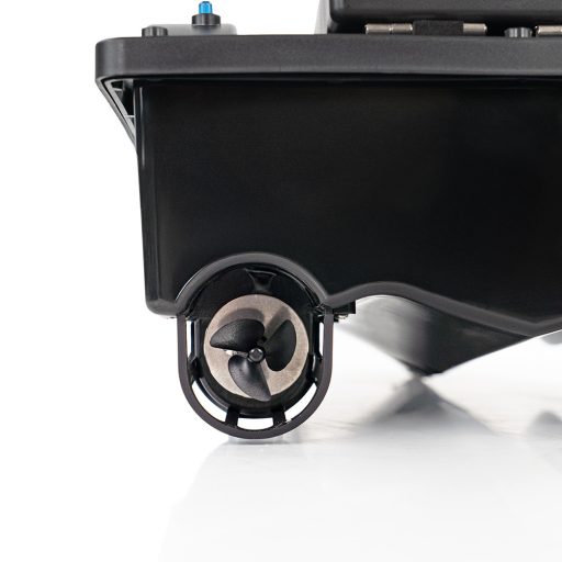 Etetőhajó X3 hátrakidobós fekete