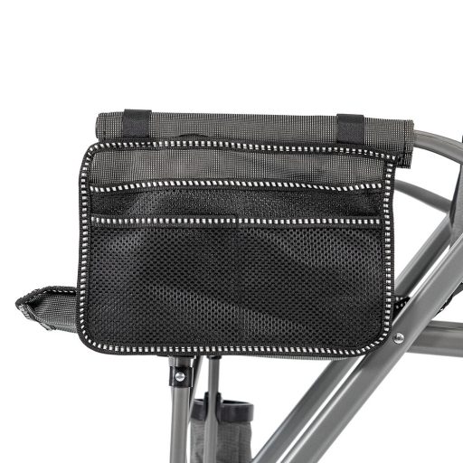 Leziter Comfort karfás horgász szék pohártartóval szürke