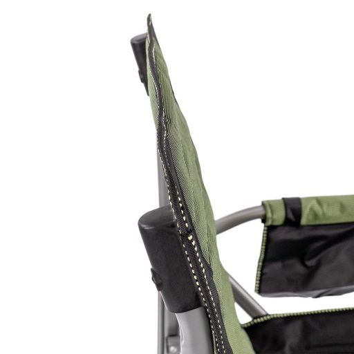 Leziter Comfort Plus karfás horgász szék pohártartóval zöld