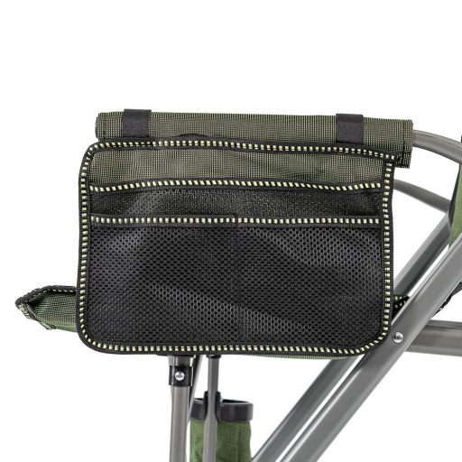 Leziter Comfort Plus karfás horgász szék pohártartóval zöld