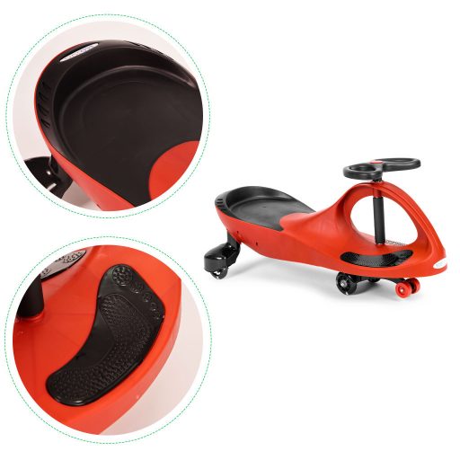 Bobo Car  jármű LED kerekek piros