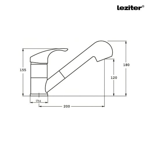 Carol mosogató csaptelep