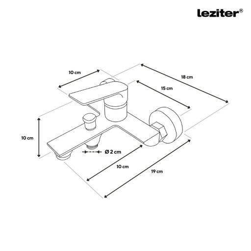 Auri kádtöltő csaptelep